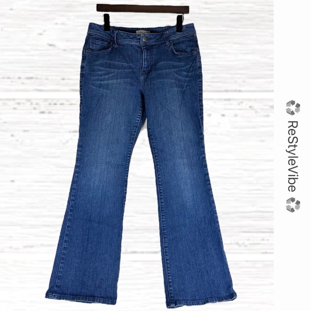 CABI Women’s Size 10 Denim Jeans Bootcut Style Fit Mid Rise Stretch